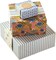 3-Pack Assorted Gift Boxes with Floral & Stripe Designs – Decorative Gift Boxes for Valentine’s Day, Birthdays, Bridal Showers & Mother’s Day (Blue, yellow)